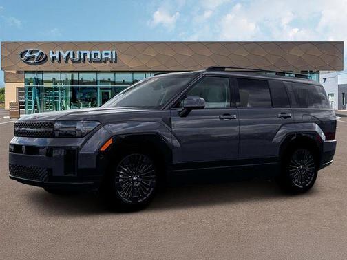 Gray 2026 Hyundai SANTA FE HEV Calligraphy