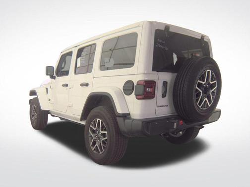 Bright White Clearcoat 2025 Jeep Wrangler Sahara
