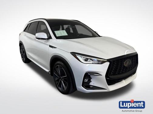 Radiant White 2023 INFINITI QX50 SPORT