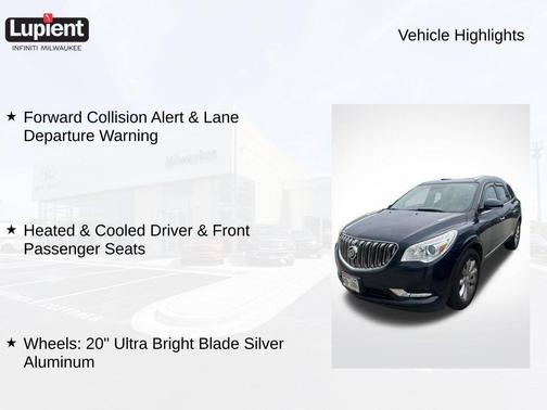 Dark Sapphire Blue Metallic 2015 Buick Enclave Premium