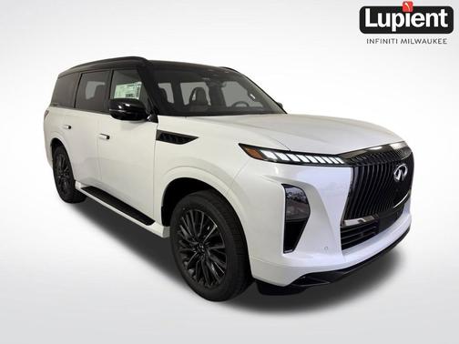 Radiant White/Black Obsidian 2027 INFINITI QX80 AUTOGRAPH