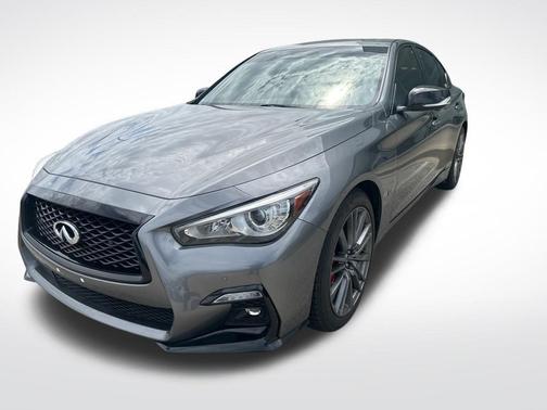 Gray 2021 INFINITI Q50 3.0t RED SPORT 400
