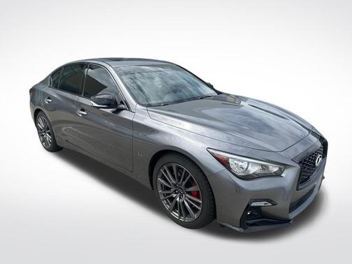 Gray 2021 INFINITI Q50 3.0t RED SPORT 400