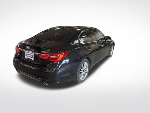 Black 2023 INFINITI Q50 3.0t LUXE
