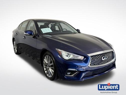 Grand Blue 2023 INFINITI Q50 3.0t LUXE