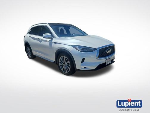 Radiant White 2023 INFINITI QX50 LUXE
