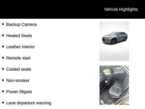 Gray 2022 Lexus RX 350 Base