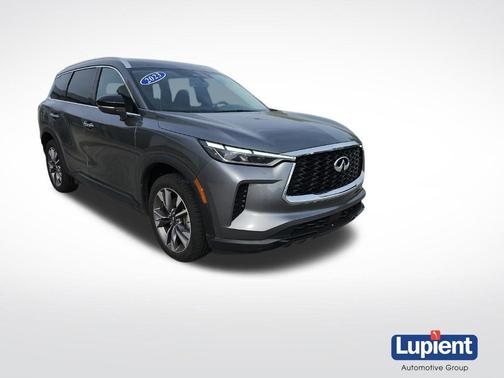 Gray 2023 INFINITI QX60 Luxe