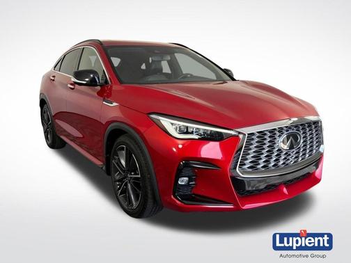Dynamic Sunstone Red 2022 INFINITI QX55 SENSORY