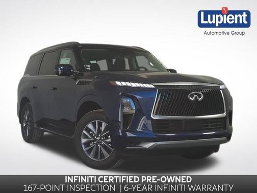 Grand Blue 2025 INFINITI QX80 PURE