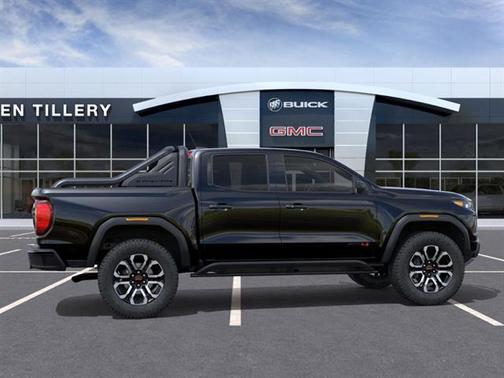 Onyx Black 2025 GMC Canyon AT4