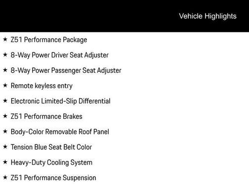 2023 Chevrolet Corvette Stingray w/1LT