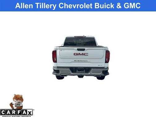 Summit White 2025 GMC Sierra 1500 SLT