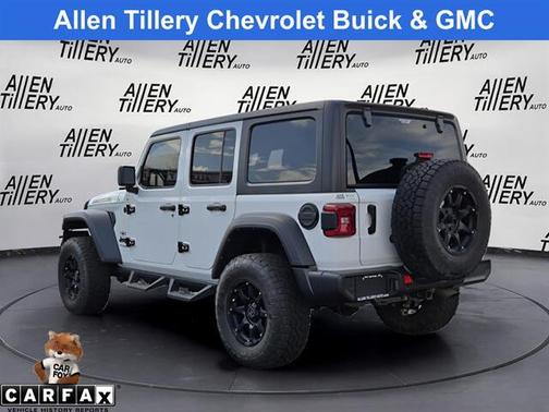 Bright White Clearcoat 2021 Jeep Wrangler Unlimited Sport Altitude