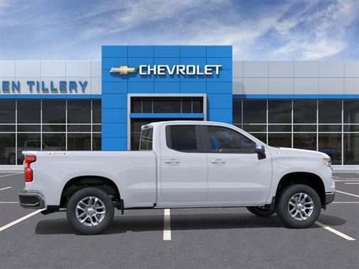 Summit White 2026 Chevrolet Silverado 1500 LT