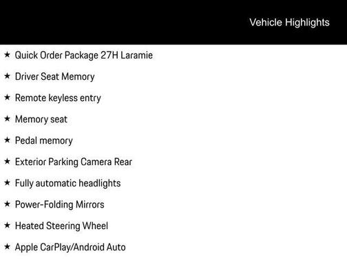 2022 RAM 1500 Laramie