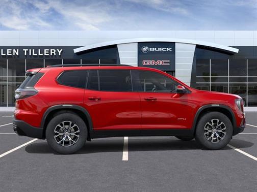 Volcanic Red Tintcoat 2026 GMC Acadia AT4 AWD