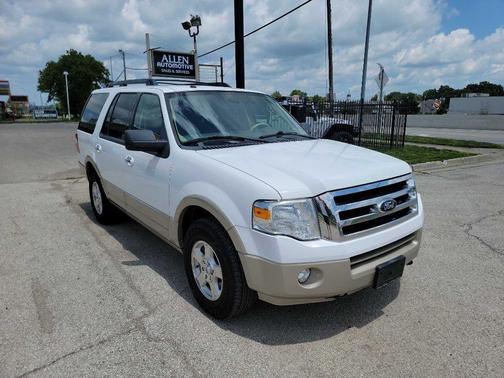 White 2009 Ford Expedition Eddie Bauer