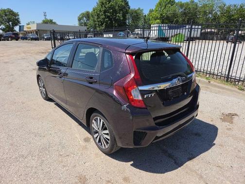 Black 2017 Honda Fit EX