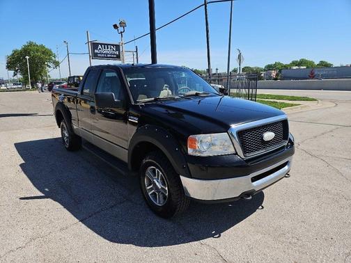 Blue 2008 Ford F-150 XLT SuperCab