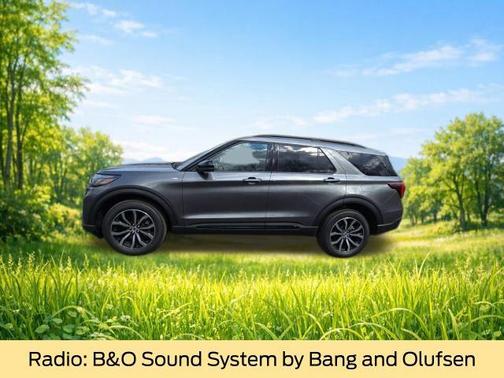 CARBONIZED GRAY METALLIC 2026 Ford Explorer ST-Line