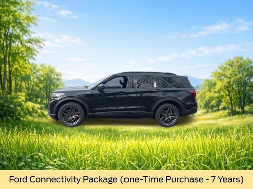 Agate Black Metallic 2026 Ford Explorer ST-Line