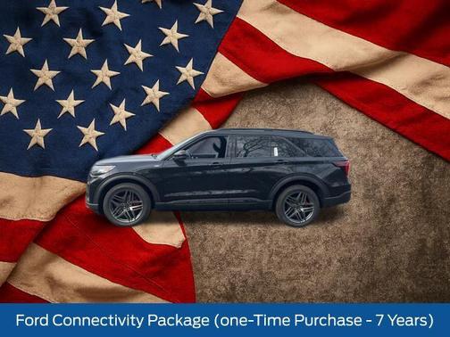 AGATE BLACK METALLIC 2026 Ford Explorer ST-Line