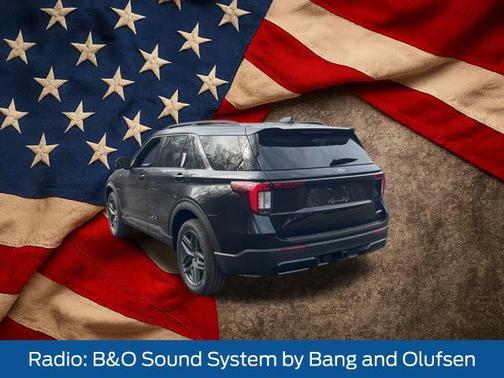 AGATE BLACK METALLIC 2026 Ford Explorer ST-Line