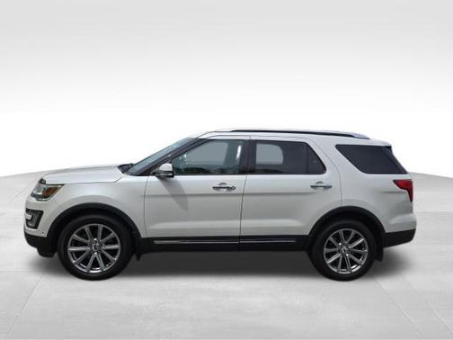 WHITE PLATINUM MET TRI-COAT 2017 Ford Explorer Limited