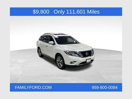 Pearl White 2016 Nissan Pathfinder Platinum