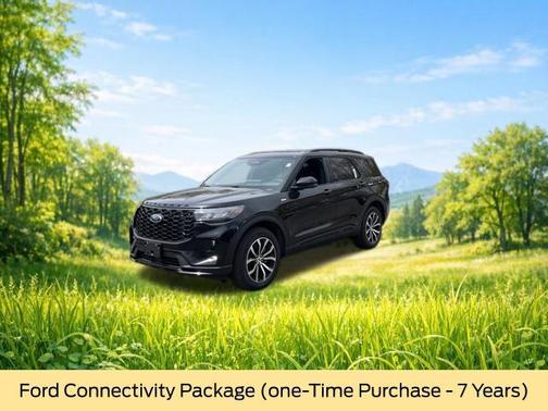 AGATE BLACK METALLIC 2026 Ford Explorer ST-Line