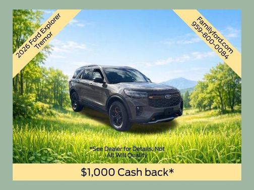 MARSH GRAY 2026 Ford Explorer Tremor