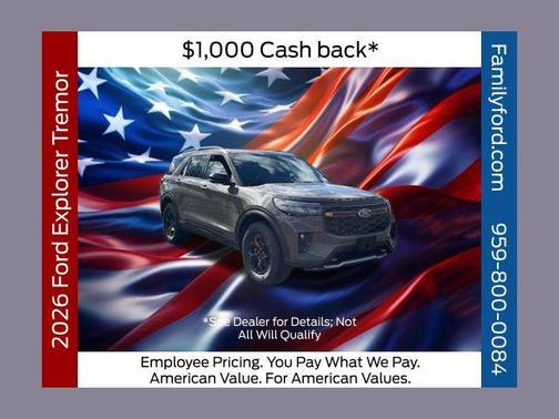 MARSH GRAY 2026 Ford Explorer Tremor