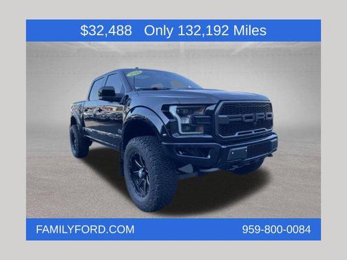 Shadow Black 2018 Ford F-150 Raptor