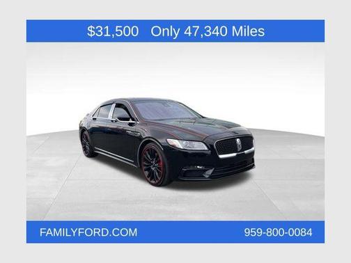 INFINITE BLACK METALLIC 2020 Lincoln Continental Reserve