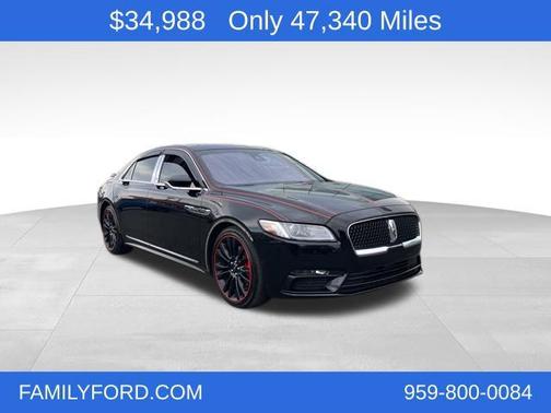 INFINITE BLACK METALLIC 2020 Lincoln Continental Reserve