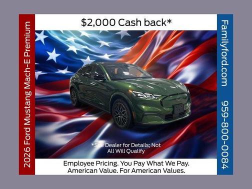 ERUPTION GREEN METALLIC 2026 Ford Mustang Mach-E Premium