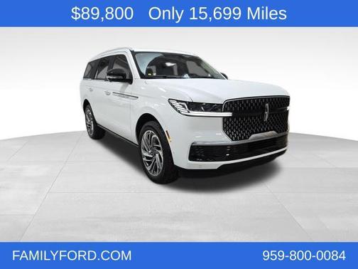 PRISTINE WHITE METALLIC 3C 2025 Lincoln Navigator Reserve