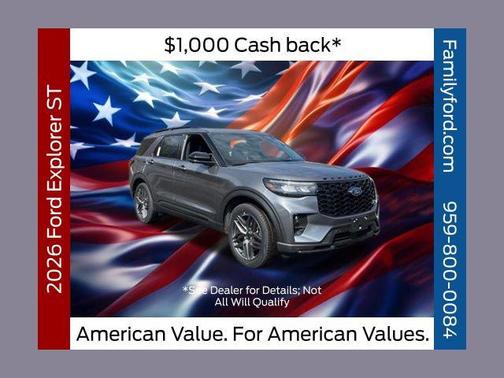 CARBONIZED GRAY METALLIC 2026 Ford Explorer ST