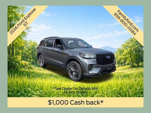 CARBONIZED GRAY METALLIC 2026 Ford Explorer ST
