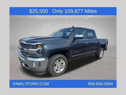 Graphite Metallic 2018 Chevrolet Silverado 1500 LTZ
