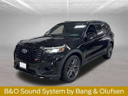 AGATE BLACK METALLIC 2025 Ford Explorer ST