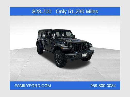 Black Clearcoat 2022 Jeep Wrangler Unlimited 4xe Rubicon