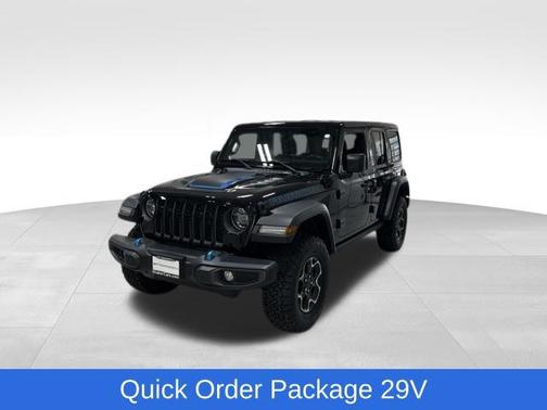 Black Clearcoat 2022 Jeep Wrangler Unlimited 4xe Rubicon