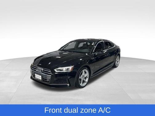 Black 2018 Audi A5 2.0T Premium Plus