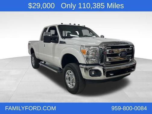WHITE PLATINUM MET TRI-COAT 2014 Ford F-350 Lariat