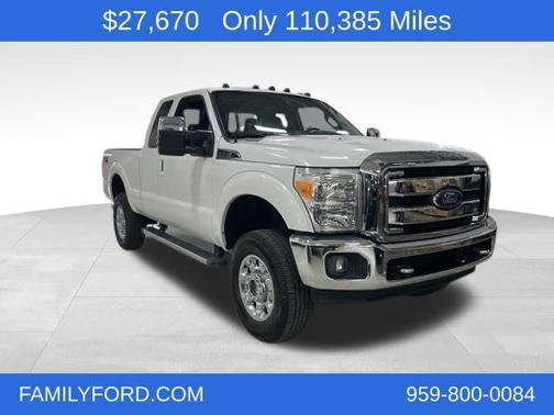 WHITE PLATINUM MET TRI-COAT 2014 Ford F-350 Lariat