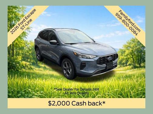 VAPOR BLUE METALLIC 2026 Ford Escape ST-Line
