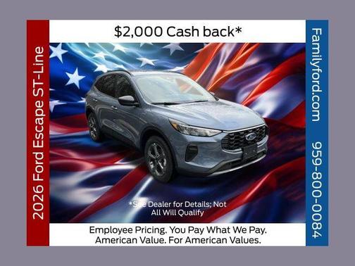 VAPOR BLUE METALLIC 2026 Ford Escape ST-Line