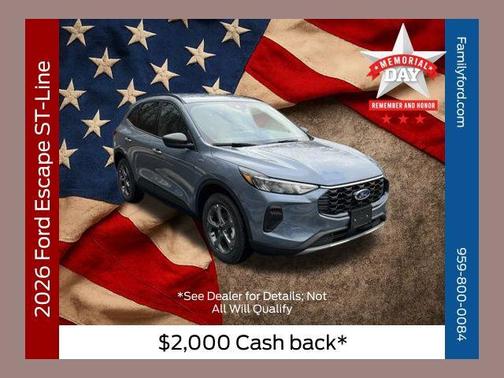 VAPOR BLUE METALLIC 2026 Ford Escape ST-Line